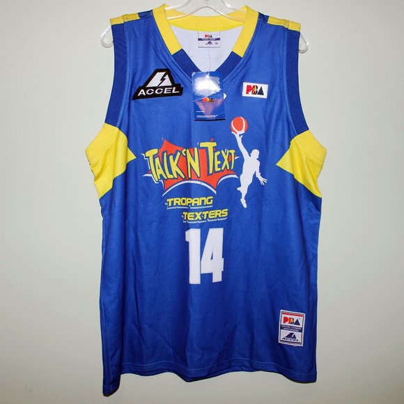 new Talk 'N Text Tropang Texters 2006 PBA Accel #14 RITUALO basketball jersey - Picture 1 of 14